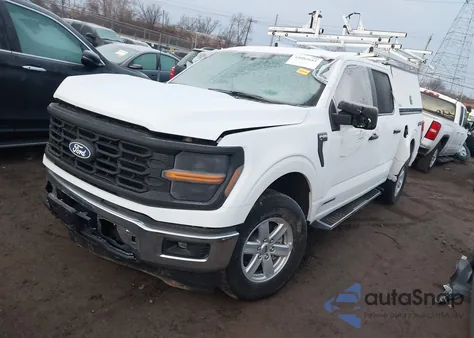 2025 Ford F-150 Xl Hybrid from USA, damaged, VIN 1FTFW1FD9SFA37427